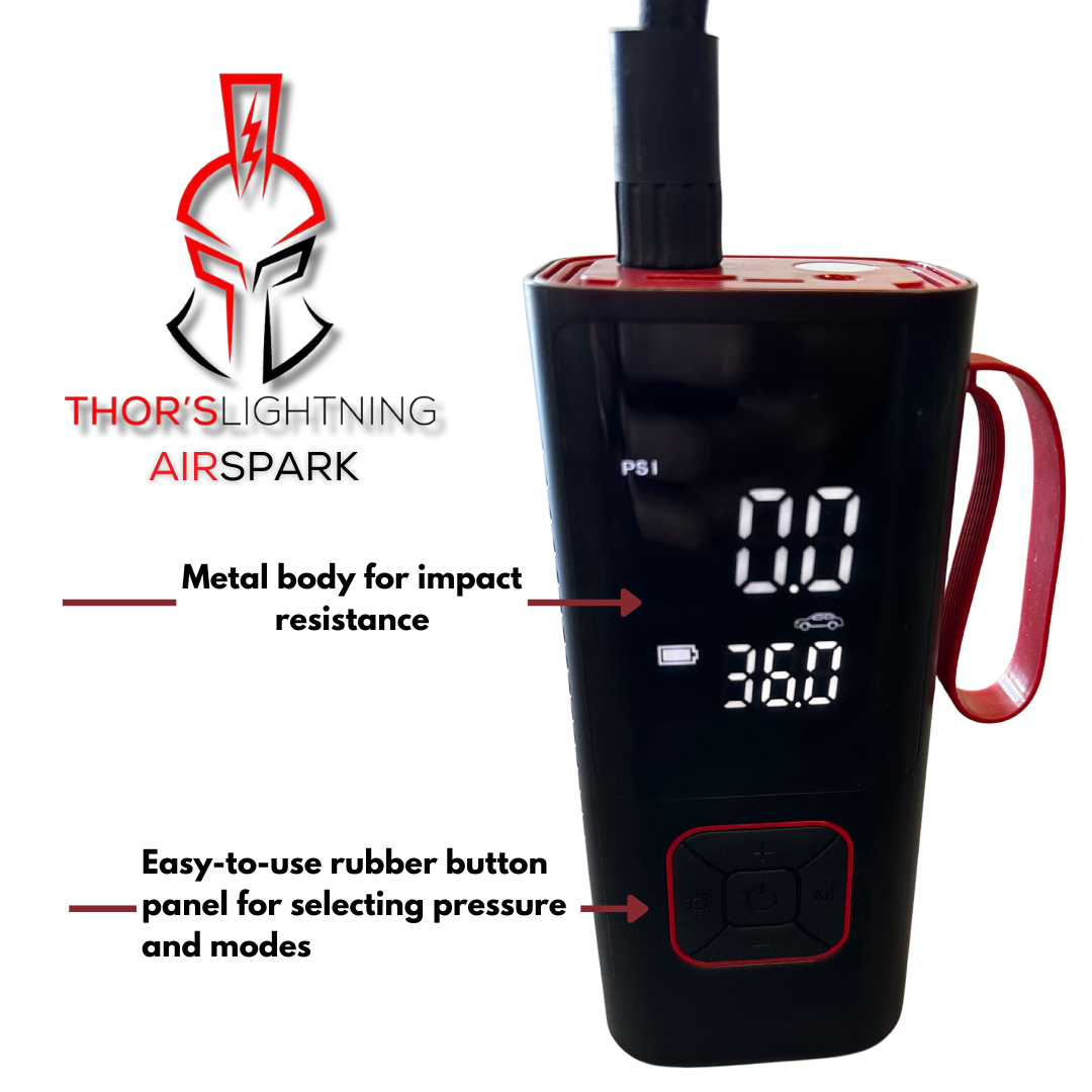 Thor's Lightning AirSpark Portable Battery Box Digital Air Compressor   3 Thor's Lightning AirSpark Portable Battery Box Digital Air Compressor   3